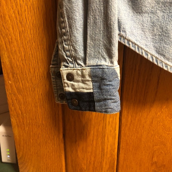 Vintage Levi Strauss denim button down shirt - Picture 3 of 4